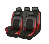 MMDXDLX Set Completo Coprisedili Auto per Ford Ranger 1983-2020 2021 2022 2023 2024 2025, Ecopelle Impermeabile/Traspirante, Compatibili Airbag,Red