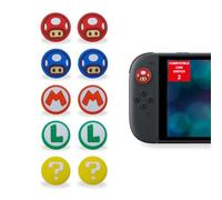 MMEGaming - Coperchi Joystick compatibili con Nintendo Switch 2, Presa Switch 2, Coperchi per pollice per Nintendo Switch 2, Accessori Joy con Switch 2 (Mario e Luigi)