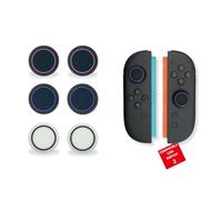 MMEGaming - Manopole per pollice compatibili con Nintendo Switch 2, protezione Joystick, tappi per pollice per Nintendo Switch 2, Thumb Grips per Switch 2, PS 4, PS5, Xbox (Caps A)