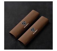 MMHGFIR 2 Pezzi Auto Copri Cintura di Sicurezza, per Peugeot 208 Imbottiture Cinture Sicurezza Traspiranti Adulti Interni Accessori,C