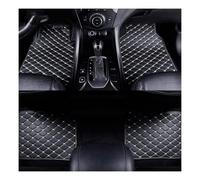 MMHGFIR 4 Pezzi Auto Tappetini in Pelle, per BMW X1 E84 2010-2014 Tappetini in Pelle Personalizzati Antiscivolo Fodera Protezione Accessori Interni Auto,B