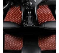 MMHGFIR 4 Pezzi Auto Tappetini in Pelle, per Nissan Juke F15 2014-2019 Tappetini in Pelle Personalizzati Antiscivolo Fodera Protezione Accessori Interni Auto,E