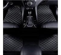 MMHGFIR 4 Pezzi Auto Tappetini in Pelle, per Peugeot 208 P21 Nicht Elektrisch 2020-2023 Tappetini in Pelle Personalizzati Antiscivolo Fodera Protezione Accessori Interni Auto,A
