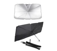 MMHGFIR Ombrello Parasole Parabrezza Anteriore per Auto,per Opel Corsa-C Corsa-D Corsa-E Corsa-F Protezione UV e Isolamento Termico, Portatile Pieghevole Visiera,Protezione Solare,80 * 126CM