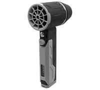 MMHHHG Ventilatore Centrifugo, Ventilatore elettrico 50mm motore brushless asciugacapelli portatile for auto 800-1000g spinta soffiatore asciugacapelli 4000mAh for lavaggio e pulizia auto(Grey)