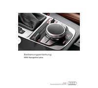 MMI Plus A3 A4 B9 Audi Navigation manuale di istruzioni tedesco