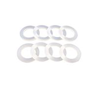 MMLFX 10pcs in Gomma in Silicone di Spessore da 10 Pezzi di Gomma a Silicone di Spessore Dia da 12 mm-30 mm di Grade Alimentare Bianco o Anelli di Tenuta di Tenuta (Size : 27x17x2mm)