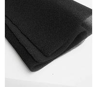 MMLFX 1pc Altoparlante griglia Copertura in Rete Spugna Nera Schiuma Acustica for Line Array subwoofer Home Theater Audio Professionale (Size : 2x1 Meter)