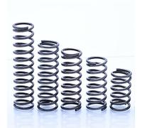 MMLFX 2PCS Produttore a Molla a Compressione del Metallo di precisione della Bobina d'Acciaio, Diametro del Filo da 1,5 mm * Diametro di 14 mm * (110-200) mm Lunghezza (Size : 1.5x14x100mm)