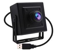 MMlove 480P VGA USB Camera 60FPS 170 Gradi Fisheye Obiettivo grandangolare USB Security Webcam Mini Case in alluminio Webcam con 640x480 Pixel Web Camera per PC/Laptop/Raspberry Pi
