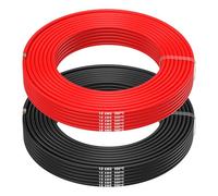 MMOBIEL 16 AWG Cavo Elettrico Silicone - 16 gauge (1,31 mm²) Cavo in Rame Stagnato - 2 Fili Separati Rosso e Nero Ciascuno 20m / 65.6ft per RC, Droni, Stampanti 3D, Batterie, Cavi Oratori, Strisce LED