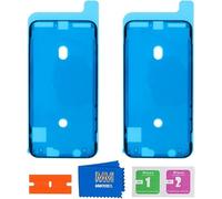 MMOBIEL 2 adesivi interni pretagliati e impermeabili per display LCD, compatibili con iPhone X da 5,8 pollici Blu