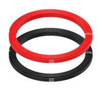 MMOBIEL 20 AWG Cavo Elettrico Silicone - 20 Gauge (0,52 mm²) Cavo in Rame Stagnato - 2 Fili Separati Rosso e Nero Ciascuno 5m / 16.4ft per Riparazione Elettrica, Sensori, RC, Droni, Cavi per Oratori
