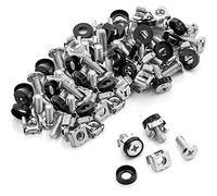 50 Confezione dadi a gabbia, viti e rondelle M6 x 16 mm armadi server, router