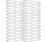 MMOBIEL 50 spilli estrattori per rimozione scheda SIM, compatibili con tutti: iPhone, Ipad Samsung, Xiaomi, Oppo, Huawei, OnePlus, tablet ecc.