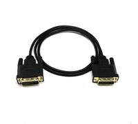 MMOBIEL Adattatore da DVI-D Dual Link Maschio a DVI-D Dual Link Maschio - Cavo Convertitore per Monitor, PC, TV, Gioco, Proiettore - 1080p Full HD 60Hz - Connettore Oro - 2 m