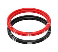 MMOBIEL AWG Cavo Elettrico Silicone - 2 Fili Separati Rosso e Nero Ciascuno per RC, Droni, Stampanti 3D, Batterie, Cavi Oratori, Strisce LED (12 Awg, 1,5m)