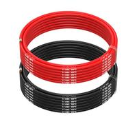 MMOBIEL AWG Cavo Elettrico Silicone - 2 Fili Separati Rosso e Nero Ciascuno per RC, Droni, Stampanti 3D, Batterie, Cavi Oratori, Strisce LED (14 Awg, 5m)