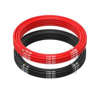 MMOBIEL AWG Cavo Elettrico Silicone - 2 Fili Separati Rosso e Nero Ciascuno per RC, Droni, Stampanti 3D, Batterie, Cavi Oratori, Strisce LED (14 Awg, 2,5m)