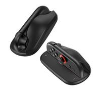 MMOBIEL Base per Controller Mouse da Gioco per Nintendo Switch 2 Set 2 Supporti Portatili per Joy-Con - Impugnature Ergonomiche per Modalità Mouse - Maggiore Precisione e Protezione - Nero