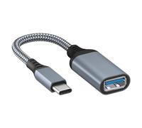 MMOBIEL Cavo OTG USB-C a USB Femmina 3.0 - Trasporto Dati a 5 Gbps - Adattatore per iPhone 17 16 15, iPad, MacBook Pro/Air, Samsung Galaxy S25/S24/S23/S22/S21 ecc.