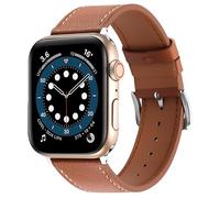 MMOBIEL Cinturino in Pelle Compatibile con Apple Watch Band 42mm 44mm 45mm 49mm - Cinturino in Pelle Ricambio Compatibile con iWatch Ultra / 2 SE, Series 9 8 7 6 5 4 3 2 1