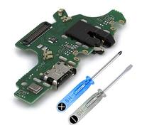 MMOBIEL Connettore Dock Compatibile con Huawei P30 Lite New Edition 2020 - Presa di Ricarica USB C - Audio Jack/Microfono/Antenna di Ricambio - incl. Cacciaviti