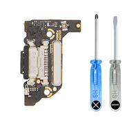 MMOBIEL Connettore Dock Compatibile con Xiaomi Mi 11 Lite/Mi 11 Lite 5G 2021 - Presa di Ricarica USB C - Audio Jack/Microfono/Antenna di Ricambio - Incl. Cacciaviti