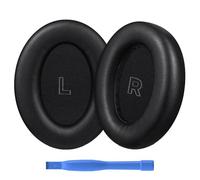 MMOBIEL Cuscinetti Auricolari di Ricambio per Bose QuietComfort Ultra Wireless Noise Cancelling Cuffie Memory Foam e Protein PU Cuscinetti - Padiglioni Cuffie - Nero