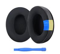 Cuscinetti Auricolari di Ricambio per HyperX Cloud Stinger/Cloud Flight/CloudX/Cloud II/Cloud III/Cloud Alpha/Cloud Core/Mix Cuffie di MMOBIEL - Cuscinetti Cuffie Gel Raffreddante - Nero