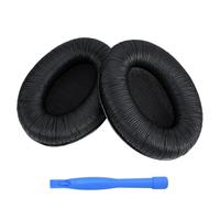 MMOBIEL Cuscinetti Auricolari di Ricambio per Sennheiser HD280/HD280-13/HD280-Pro/HD281/HMD280/HMD280 Pro/HMD280-13/HMD281/HMD281 PRO Cuffie Memory Foam e Protein PU Cuscinetti Cuffie - Nero