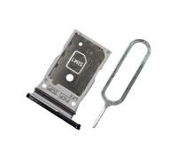 MMOBIEL Doppia Sostituzione del Supporto del Vassoio della Scheda SIM Compatibile con Samsung Galaxy Z Fold4 5G - incl. Guarnizione in Gomma e Sim Pin - Nero