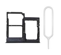 MMOBIEL Doppio Vassoio Carta SIM Compatibile con Samsung Galaxy A41 2020 - Porta Scheda SIM incl Il Pin della SIM - Nero