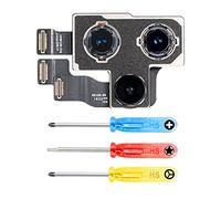MMOBIEL Fotocamera Posteriore Compatibile con iPhone 11 Pro / 11 Pro Max 2019 12 MP - Modulo Camera Principale di Ricambio In acciaviti
