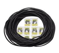 MMOBIEL Kit 500 pz per sostituzione rondelle di tenuta coperchio posteriore orologio O-ring di gomma da 0,8 mm Set riparazione 31-40 mm