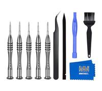 MMOBIEL Kit di cacciaviti professionali 10 in 1 per riparazione MacBook Pro/Air con Retina Tri Wing Phillips Pentalobe 5 Torx T5/T6