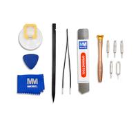 MMOBIEL Kit di Riparazione del Telefono Compatibile con iPhone - Set di Strumenti per l'Apertura del Cacciavite - Set di Riparazione 12 in 1 - Strumenti per la Sostituzione Dello Schermo