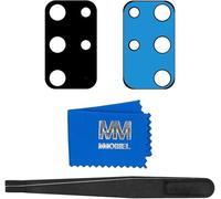 MMOBIEL Lente Vetro Fotocamera Postiore di Ricambio Compatibile con Samsung Galaxy S20 Plus / S20 Plus 5G 2020 - con Adesivo - incl. pinzette e Stoffa