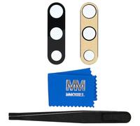 MMOBIEL Lente Vetro Fotocamera Postiore di Ricambio Compatible con Samsung Note 10 / Note 10 Plus 2019 - con Adesivo incl. pinzette e Stoffa