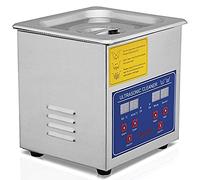 MMOBIEL Pulitore ultrasonico per la pulizia digitale dei gioielli con riscaldamento e timer regolabile 0-30 minuti - Ultrasonic Cleaner per gioielli, occhiali, strumenti dentali, attrezzi da