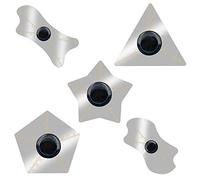 MMOBIEL Set 5 Pezzi di Strumenti per Aprire con Lama per Fare Leva, Curvo di Acciaio Inossidabile Professionale Ultrasottile da 0,1mm