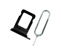 MMOBIEL Sostituzione del Supporto del Vassoio della Scheda SIM Compatibile con iPhone 14 PRO / 14 PRO Max - incl. Guarnizione in Gomma e Sim Pin - Nero