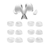 MMOBIEL Tappi di Ricambio per Samsung Galaxy Buds 3 Pro 3 Paia (S/M/L) Tappi in Silicone - Antiscivolo, Isolamento Acustico, Comodità Ottimale - Adatti per Custodia di Ricarica - (Bianco)