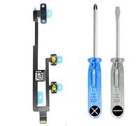 MMOBIEL Tasto Power/Volume Pulsante Compatibile con iPad 7 2019 / iPad 8 2020 - Power On Off Button/Controllo Volumo Cavo Flessibile di Ricambio - Incl Tasto Mute, Microfono e Cacciaviti