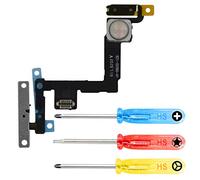 MMOBIEL Tasto Power/Volume Pulsante Compatibile con iPhone 11 2019 - Power On Off Button/Controllo Volumo Cavo Flessibile di Ricambio - Incl Tasto Mute, Flash, Microfono e Cacciaviti