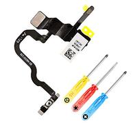 MMOBIEL Tasto Power/Volume Pulsante Compatibile con iPhone X - 5.8 inch - 2017 - Power On Off Button/Controllo Volumo Cavo Flessibile di Ricambio - Incl Tasto Mute, Flash, Microfono e Cacciaviti