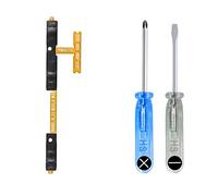 MMOBIEL Tasto Power/Volume Pulsante Compatibile con Samsung Galaxy A22 5G - 6.6 inch - 2021 - Power On Off Button/Controllo Volumo Cavo Flessibile di Ricambio - Incl. Cacciaviti