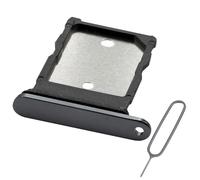 MMOBIEL Vassoio Porta Scheda SIM Compatibile con Google Pixel 9 PRO Fold - Sostituzione Supporto Scheda SIM - Porta SIM - in strattore SIM e Anello di Gomma Impermeabile - Nero