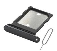 MMOBIEL Vassoio Porta Scheda SIM Compatibile con Google Pixel 9 PRO - Sostituzione Supporto Scheda SIM - Porta SIM - incl. Estrattore SIM e Anello di Gomma Impermeabile - Nero