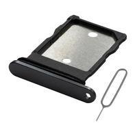 MMOBIEL Vassoio Porta Scheda SIM Compatibile con Google Pixel9 - Sostituzione Supporto Scheda SIM - Porta SIM - in strattore SIM e Anello di Gomma Impermeabile - Nero